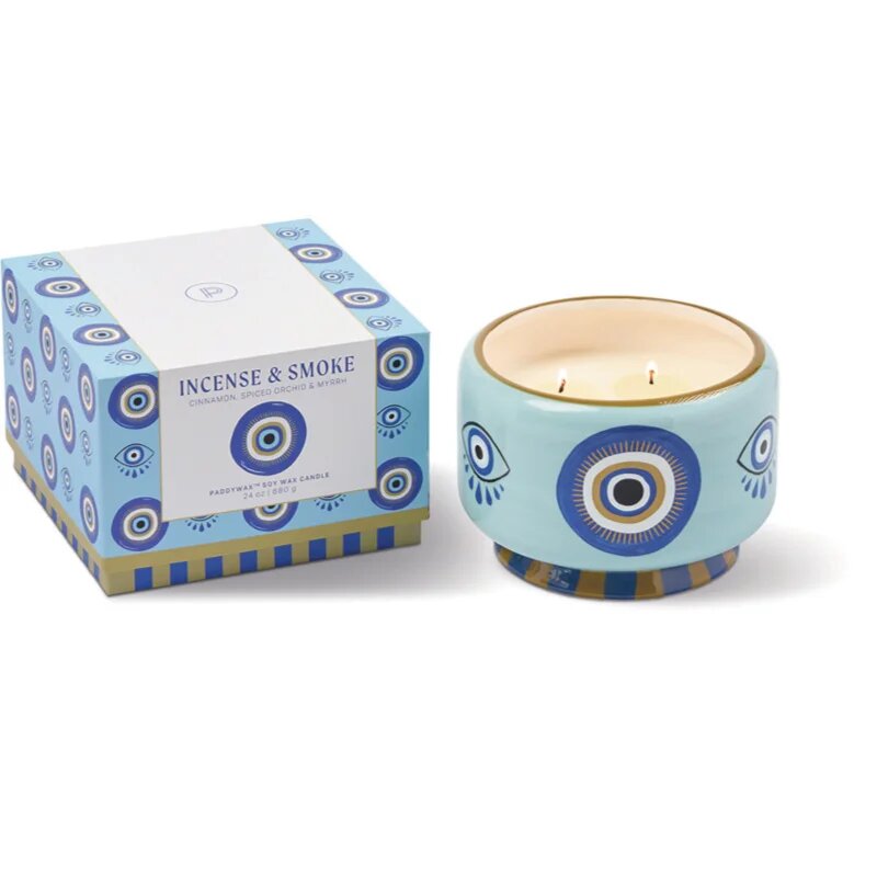 Paddywax A Dopo Eye dišeča sveča iz keramike 680 g