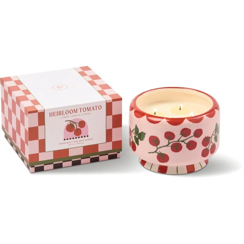 Paddywax A Dopo Heirloom Tomato dišeča sveča iz keramike 680 g