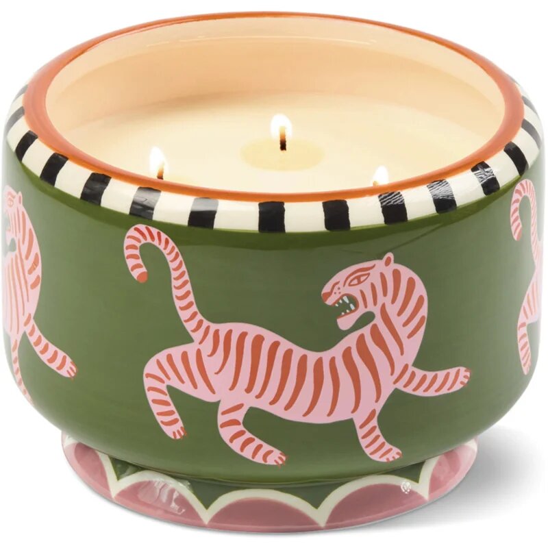 Paddywax A Dopo Tiger dišeča sveča iz keramike 680 g