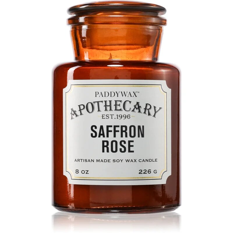 Paddywax Apothecary Saffron Rose dišeča sveča 226 g