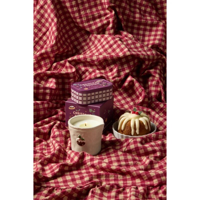 Paddywax Bistro Christmas Pudding dišeča sveča iz keramike 226 g
