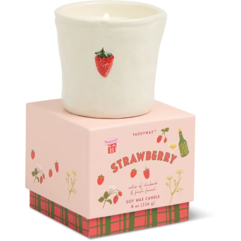 Paddywax Bistro Strawberry dišeča sveča 226 g