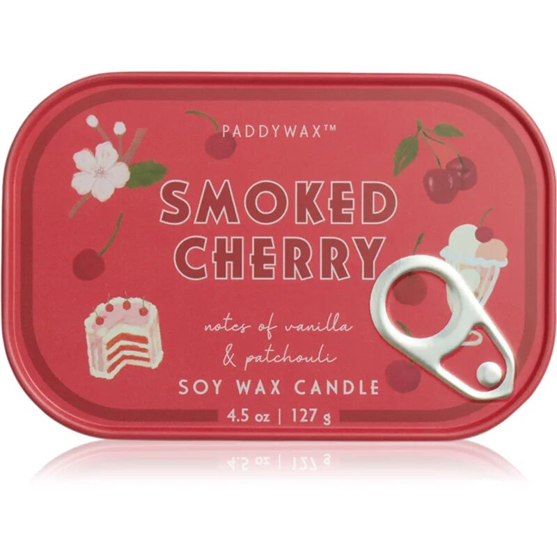 Paddywax Bistro Tin Smoked Cherry dišeča sveča v pločevinki 127 g