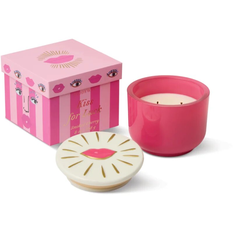Paddywax Charmed Smoked Cherry dišeča sveča s pokrovčkom 226 g