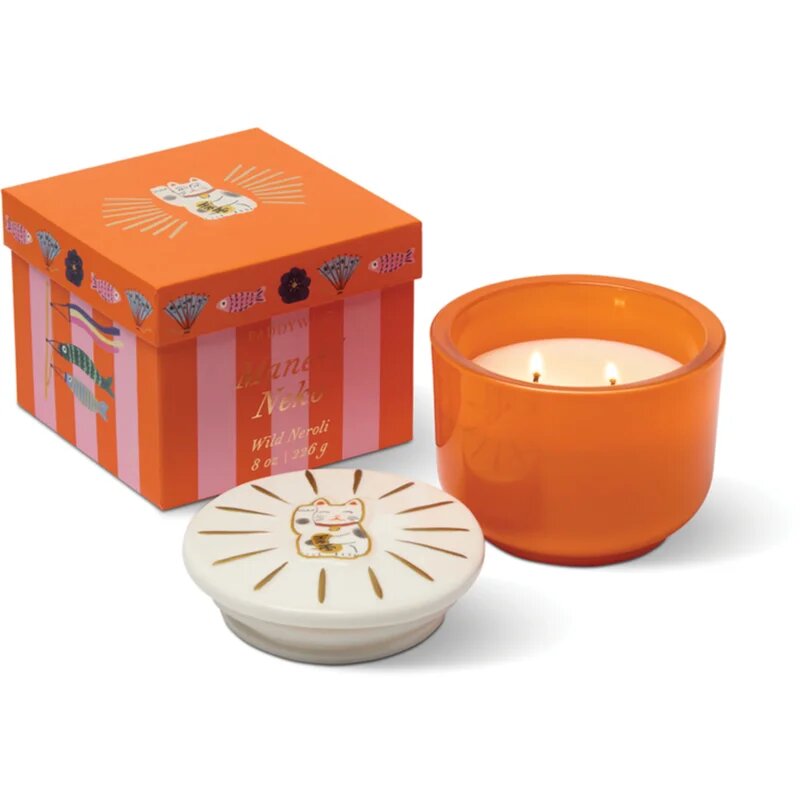 Paddywax Charmed Wild Neroli dišeča sveča s pokrovčkom 226 g