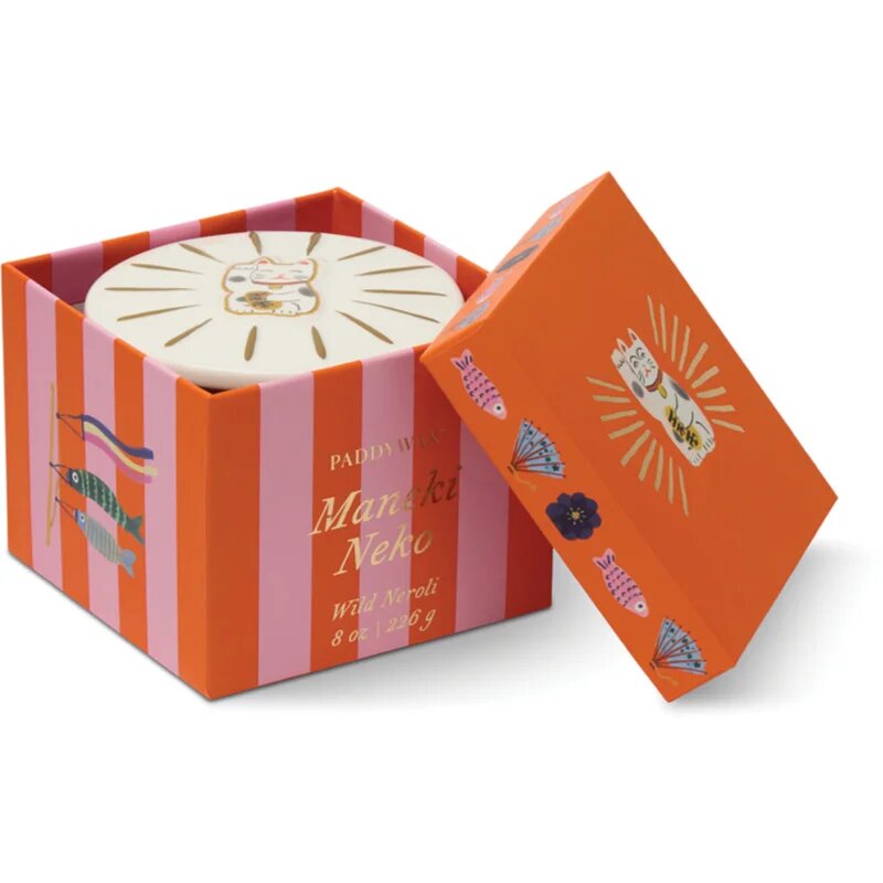 Paddywax Charmed Wild Neroli dišeča sveča s pokrovčkom 226 g