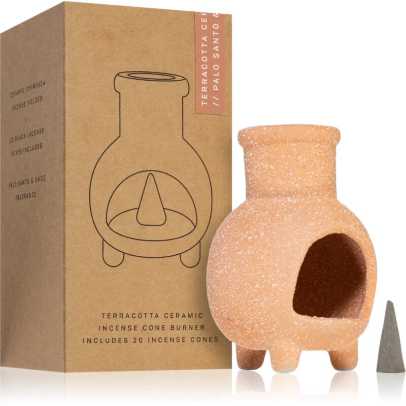 Paddywax Chimnea Palo Santo & Sage darilni set