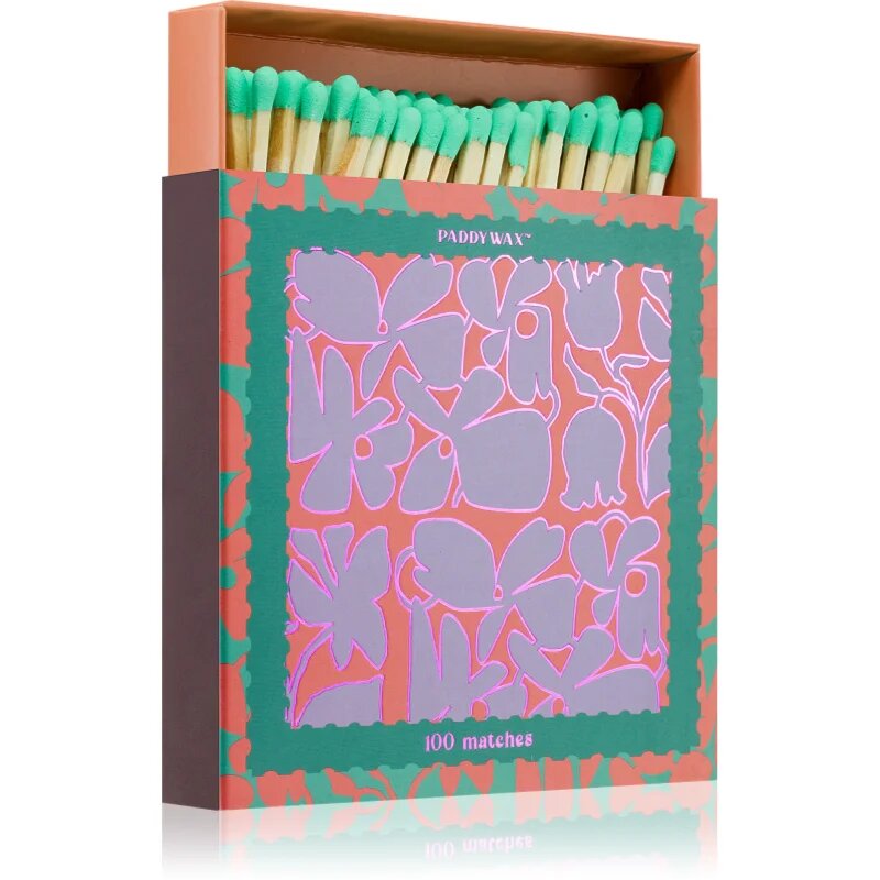 Paddywax Jumbo Boxed Abstract Floral vžigalice 1 kos