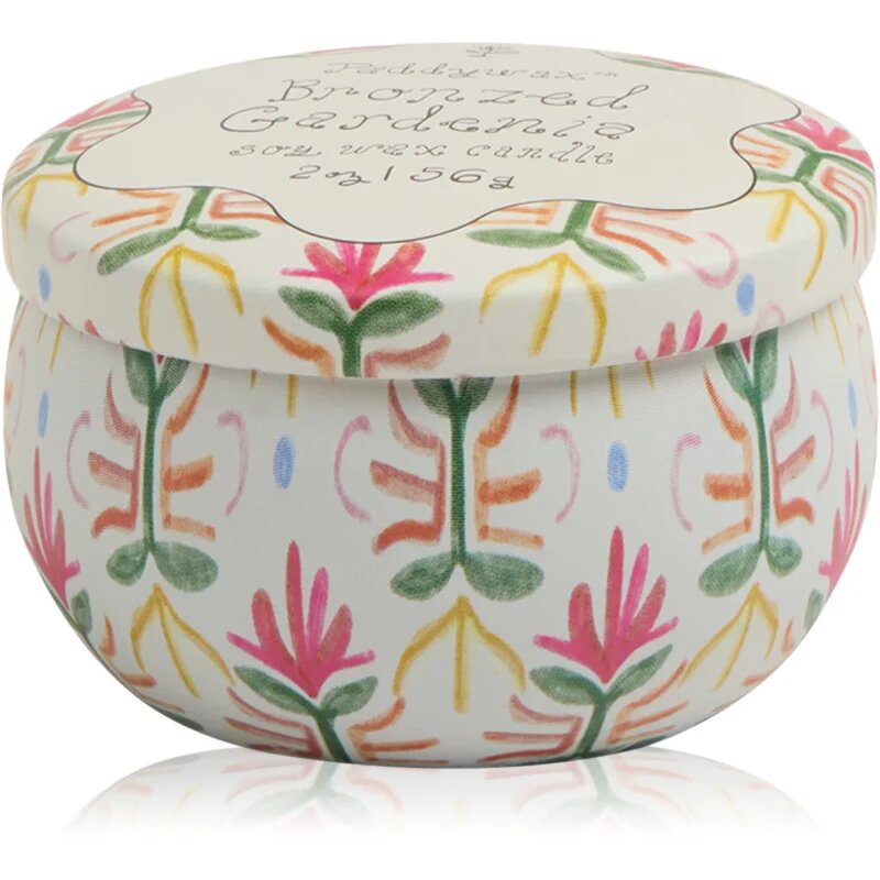 Paddywax Tulip Bronzed Gardenia dišeča sveča s pokrovčkom 56 g