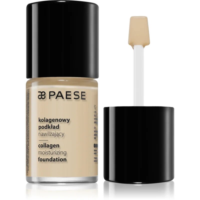 Paese Collagen vlažilni tekoči puder s kolagenom odtenek 301 N Light Beige 30 ml