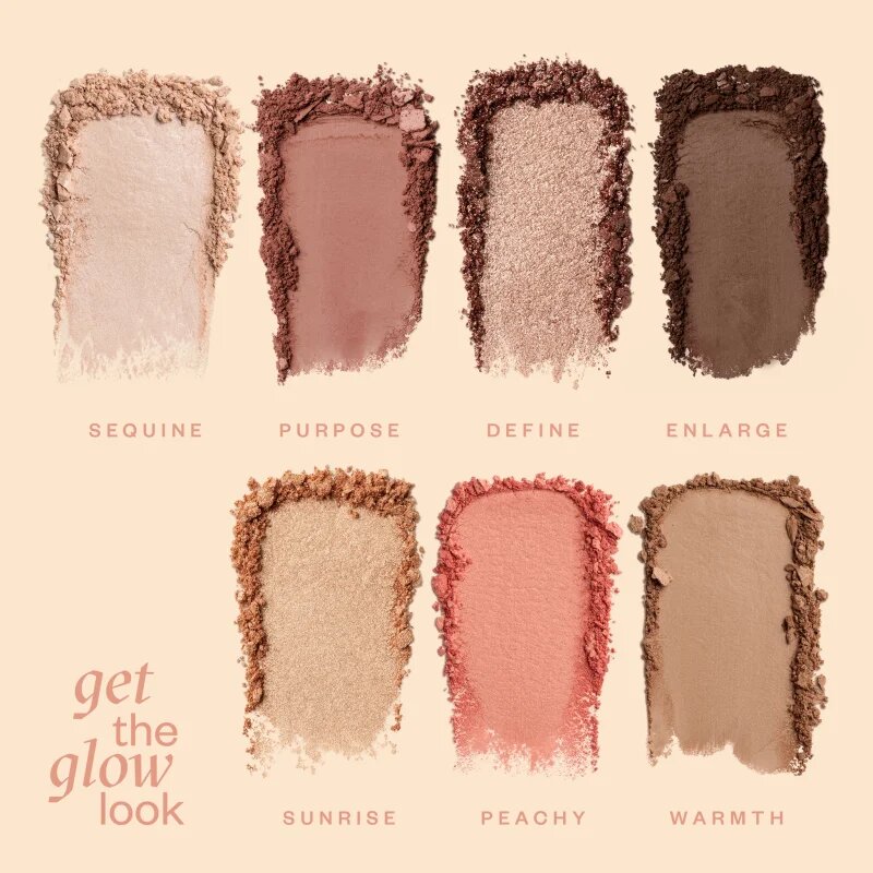 Paese Get The Glow Look Face And Eye Make-up Palette večnamenska paleta za obraz in oči 16 g