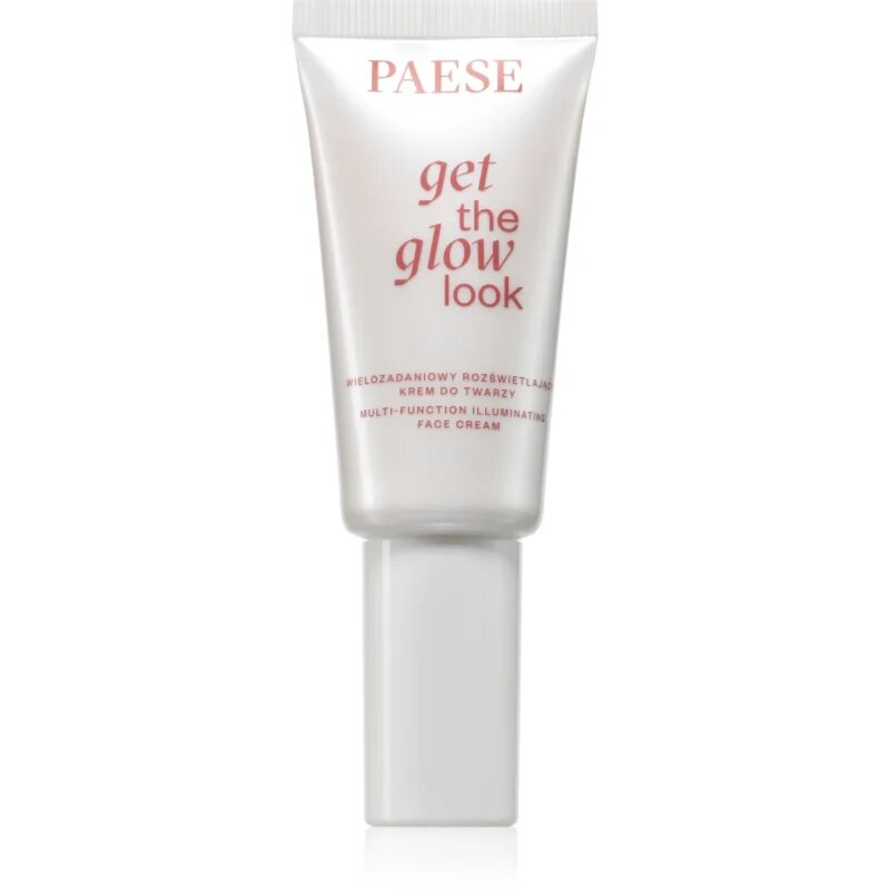 Paese Get The Glow Look Illuminating Face Cream večnamenska tonirana krema za osvetlitev kože 30 ml
