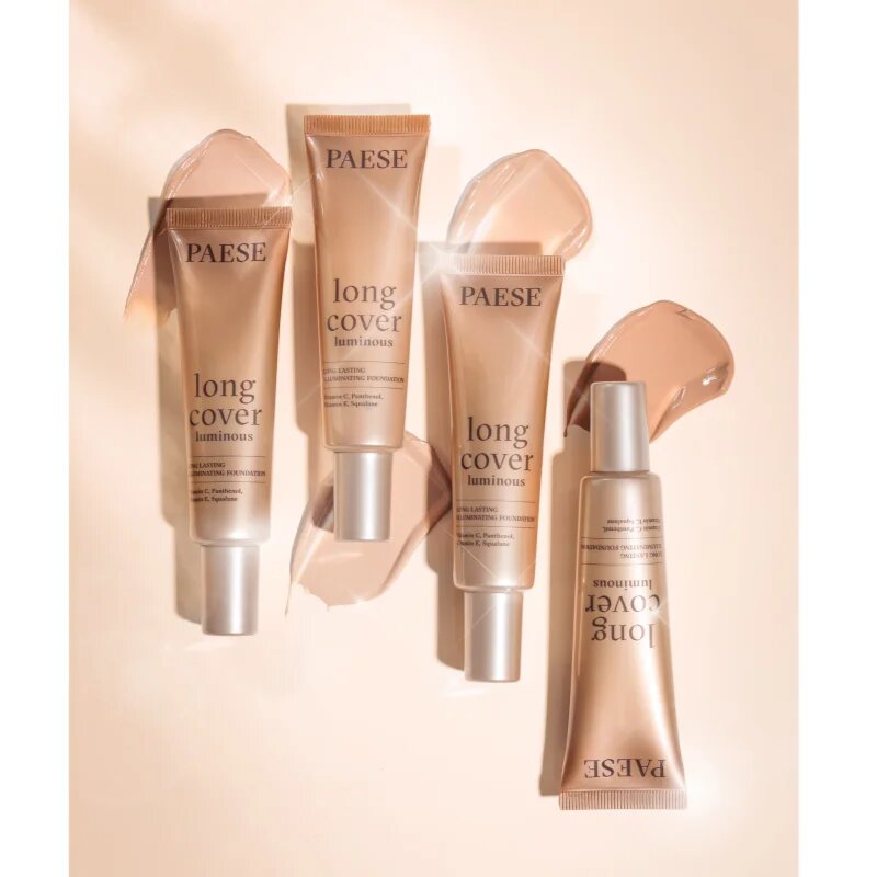 Paese Long Cover Luminous Foundation posvetlitvena podlaga odtenek 1.0 light beige 30 ml