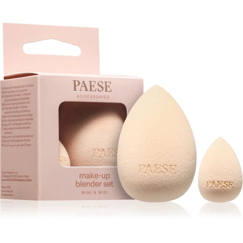 Paese Make Up Blender Set gobica za puder 2 kos