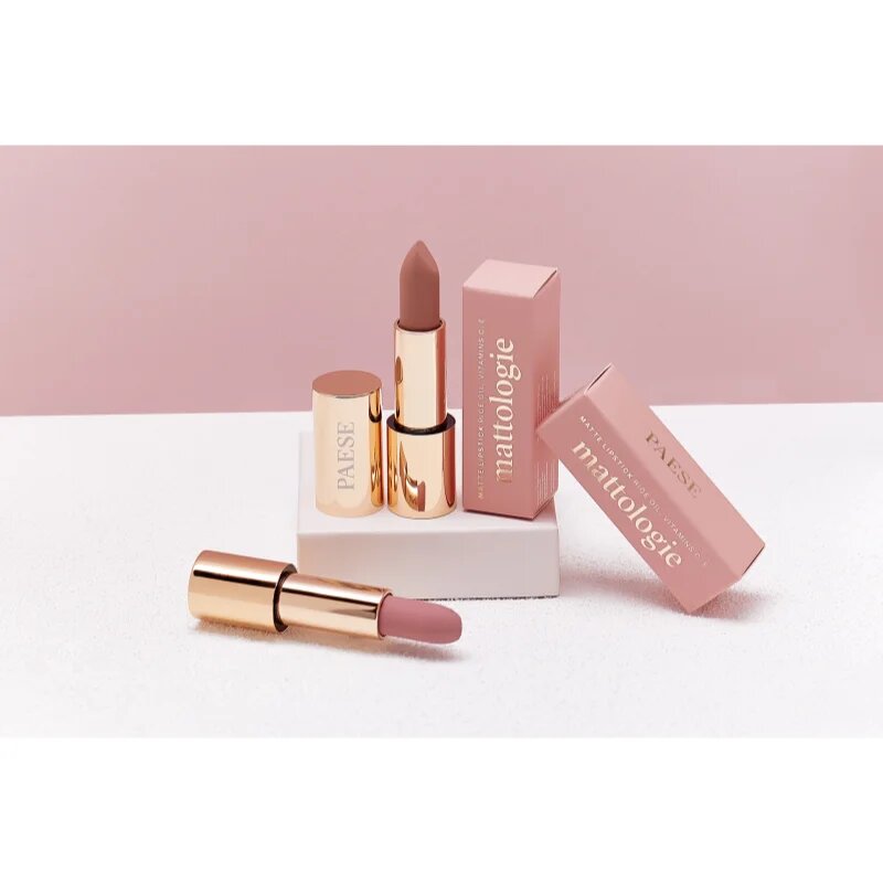 Paese Mattologie Lipstick matirajoča šminka odtenek 103 Total Nude 4.3 g