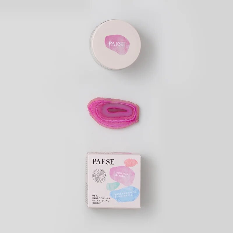 Paese Mineral Line Blush mineralno rdečilo v prahu odtenek 300W peach 6 g