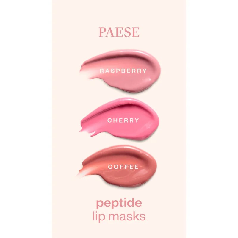 Paese Peptide Lip Mask vlažilna maska za ustnice s peptidi odtenek Raspberry 10 g