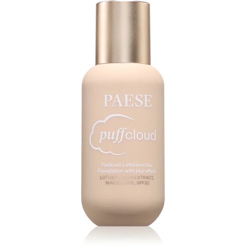 Paese Puff Cloud Foundation ultra lahka podlaga SPF 20 odtenek 00 Natural Beige 37 ml