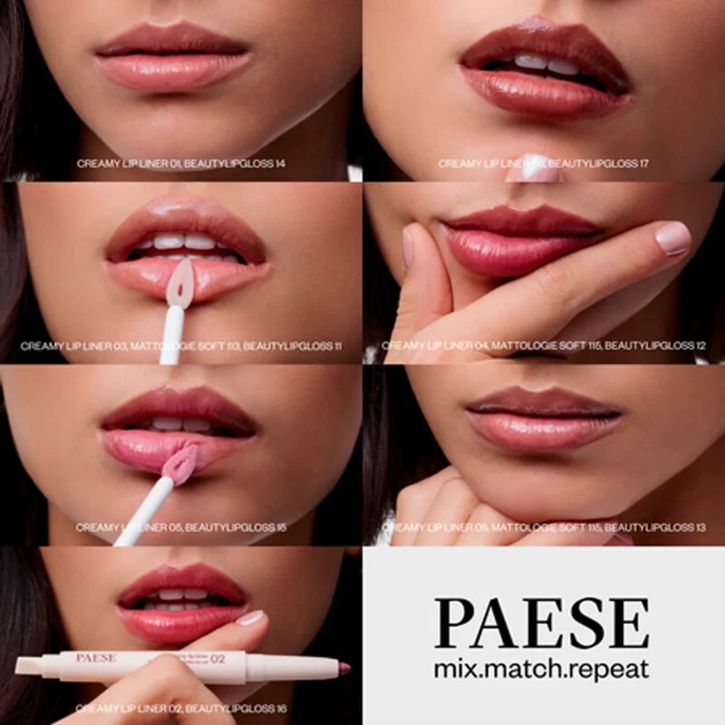 Paese Tasty Lips Beauty Lipgloss sijaj za ustnice odtenek 15 raspberry cream 4.5 ml