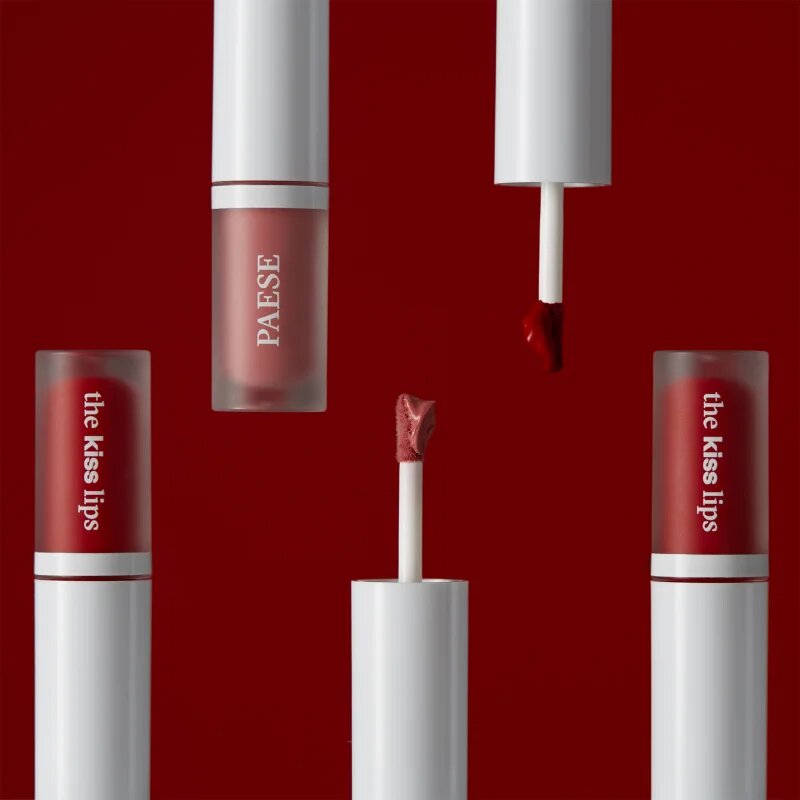 Paese The Kiss Lips Liquid Lipstick mat tekoča šminka odtenek 02 nude coral 3.4 ml