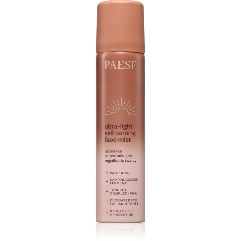 Paese Ultra-light Self Tanning Face Mist samoporjavitvena meglica za obraz 75 ml
