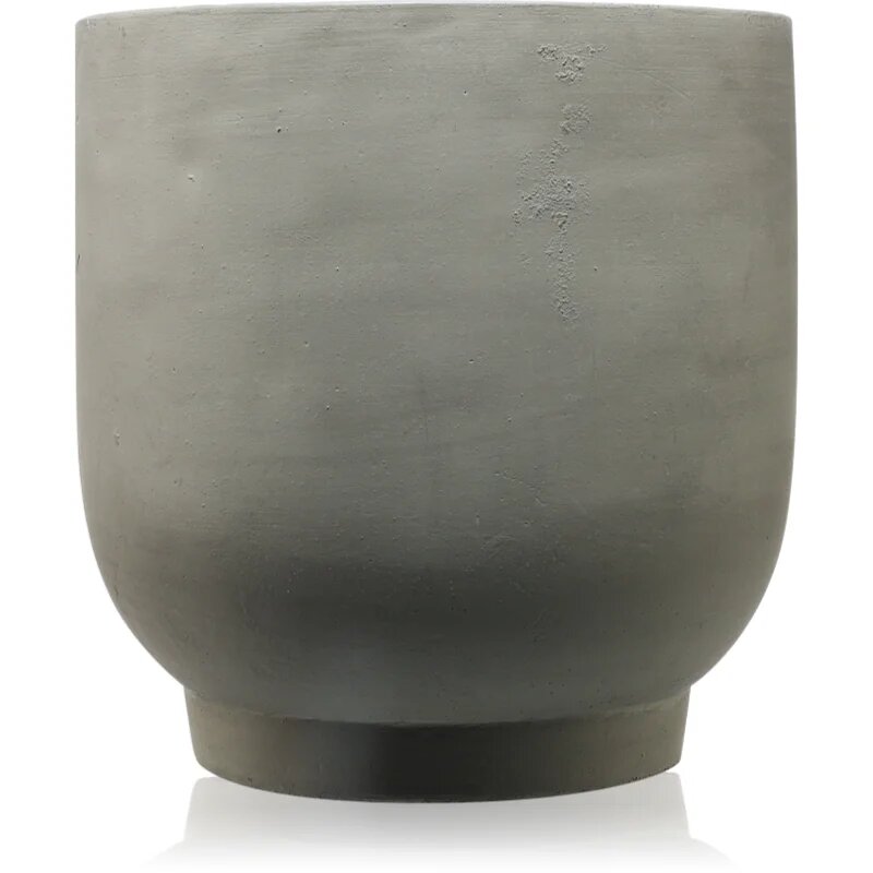 PAJU Smooth Light Grey sveča za zunanjo uporabo Junior 15 cm 1 kos