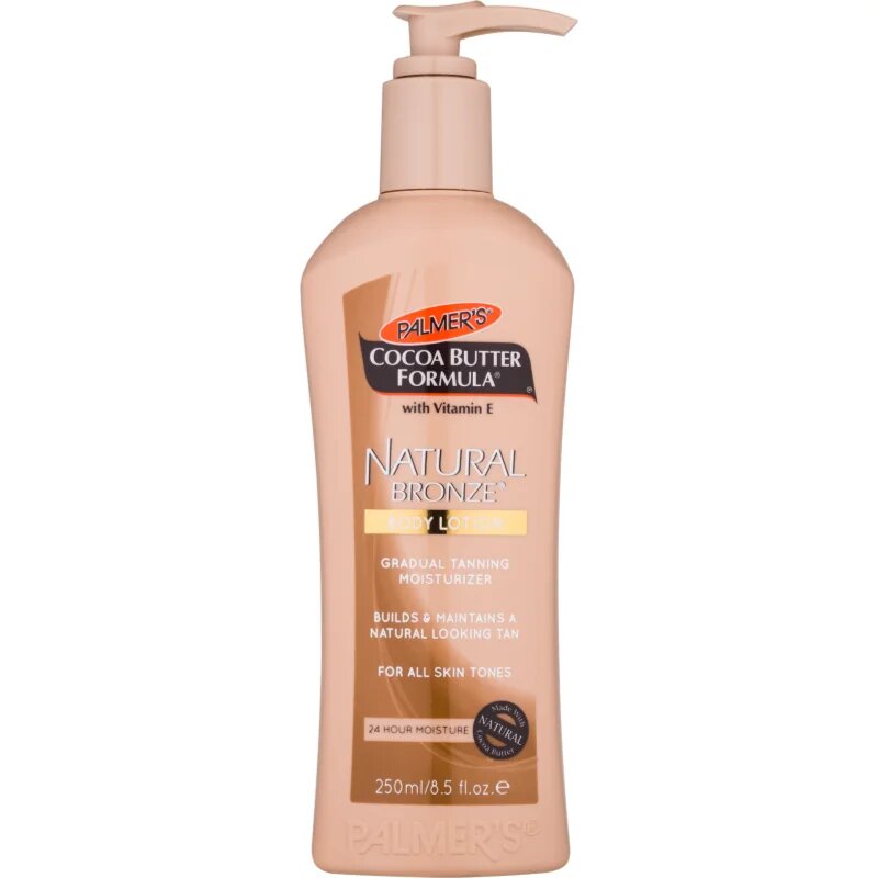 Palmer’s Cocoa Butter Formula Natural Bronze samoporjavitvena krema za telo za postopno porjavitev 250 ml