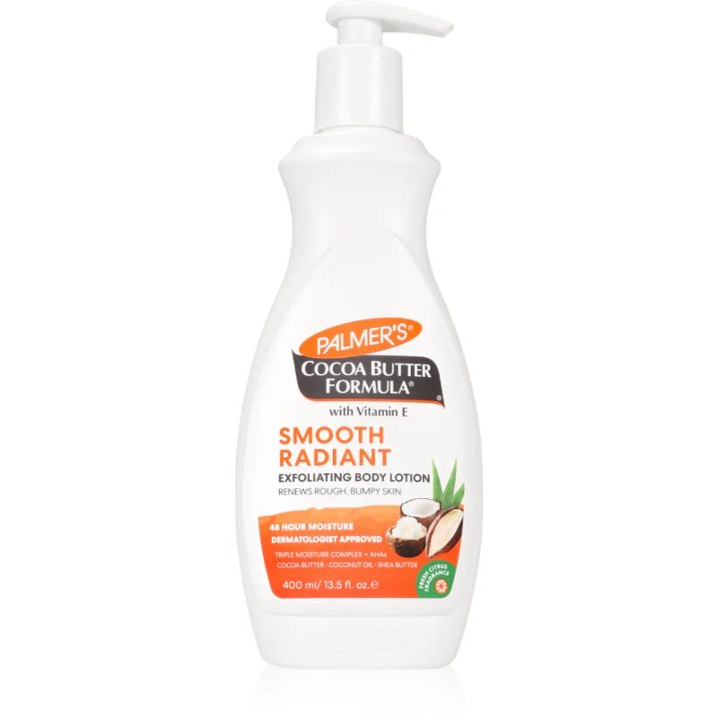 Palmer’s Cocoa Butter Formula Retexture & Renew nežno eksfoliacijsko mleko za telo 400 ml