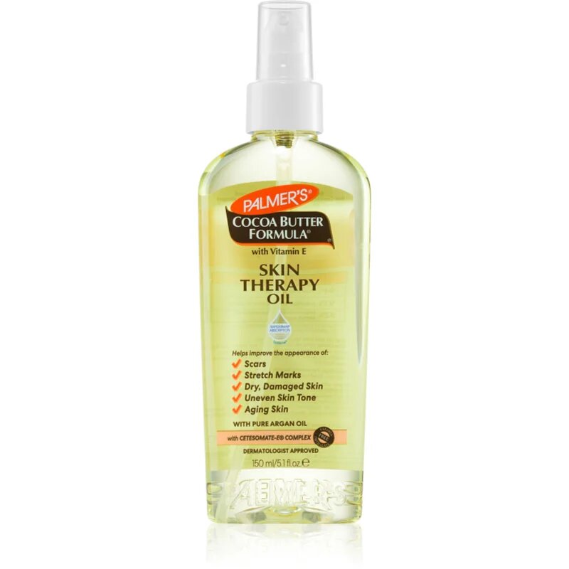 Palmer’s Cocoa Butter Formula Skin Therapy večnamensko suho olje za telo in obraz 150 ml