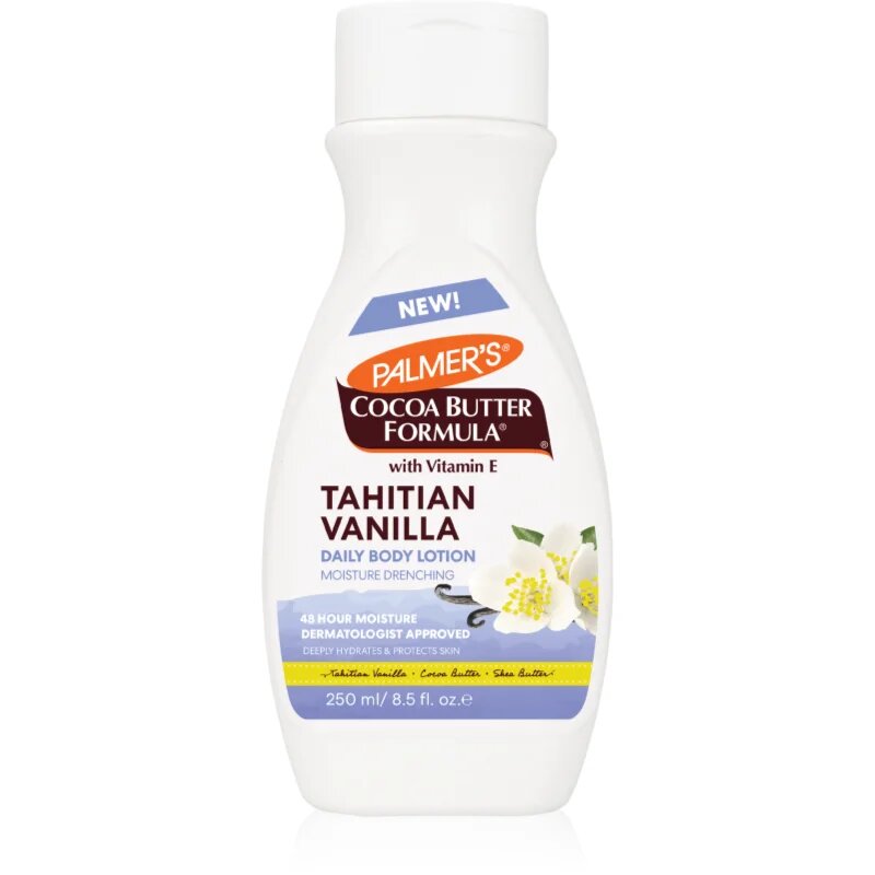 Palmer’s Cocoa Butter Formula Tahitian Vanilla globinsko vlažilno mleko za telo 250 ml