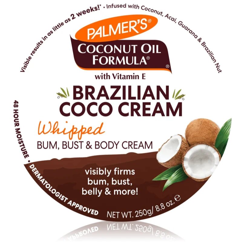 Palmer’s Coconut Oil Formula Brazilian Coco učvrstitvena krema za problematične predele 250 g