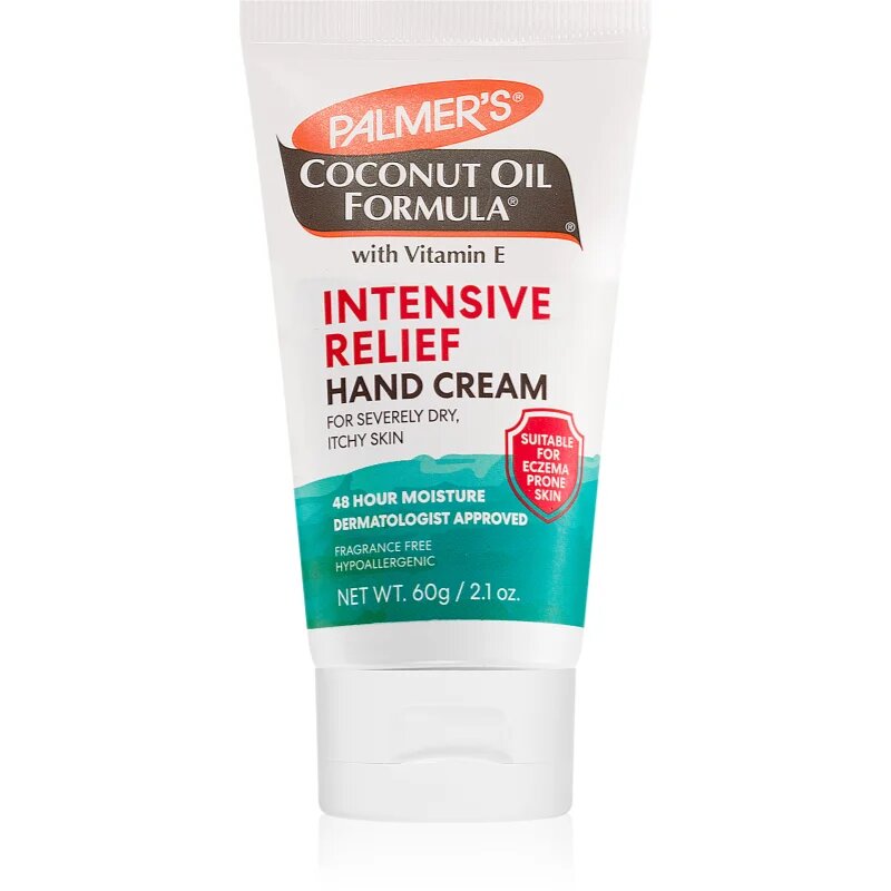 Palmer’s Coconut Oil Formula Intensive Relief vlažilna krema za roke za suho in ekcematozno kožo 60 g