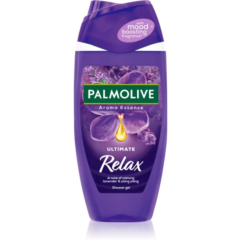 Palmolive Aroma Essence Ultimate Relax naravni gel za prhanje s sivko 250 ml