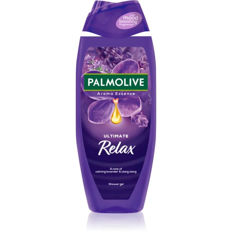 Palmolive Aroma Essence Ultimate Relax naravni gel za prhanje s sivko 500 ml