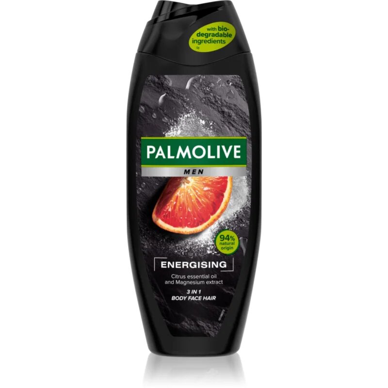 Palmolive Men Energising gel za prhanje za moške 3v1 500 ml
