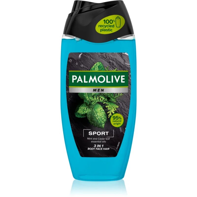 Palmolive Men Revitalising Sport gel za prhanje za moške 3v1 250 ml