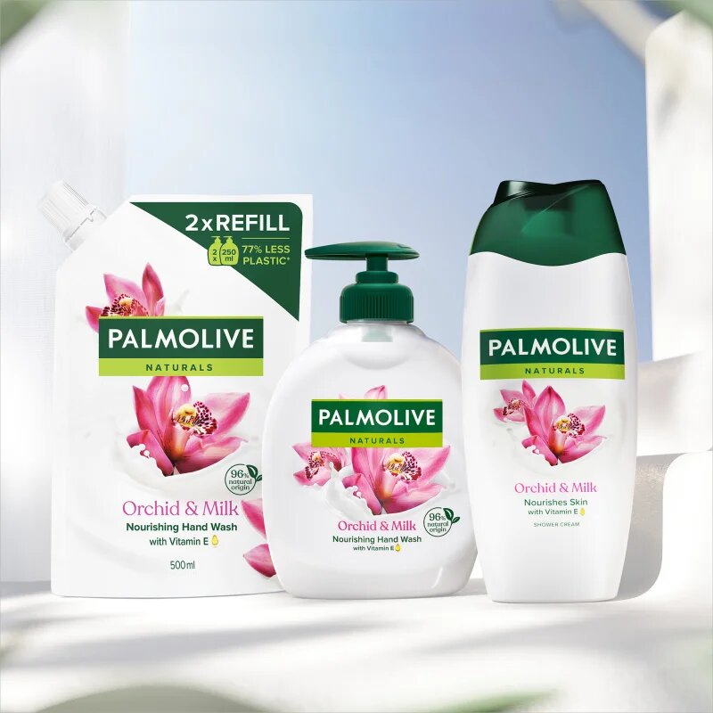 Palmolive Naturals Black Orchid tekoče milo za roke nadomestno polnilo 500 ml
