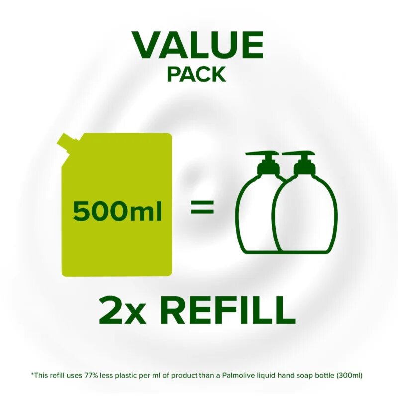 Palmolive Naturals Coconut & Milk tekoče milo za roke nadomestno polnilo 500 ml