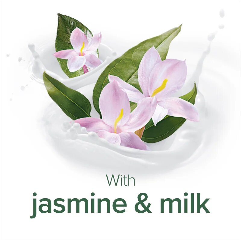 Palmolive Naturals Jasmine & Milk krema za prhanje za nežno in gladko kožo 250 ml