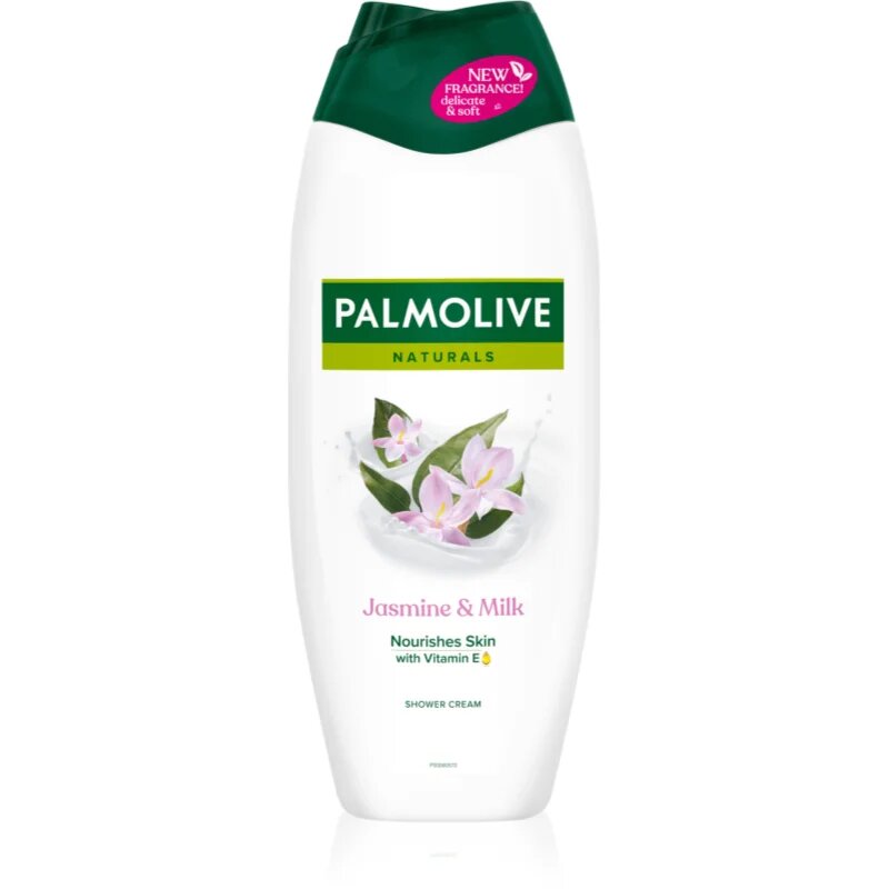 Palmolive Naturals Jasmine & Milk krema za prhanje za nežno in gladko kožo 500 ml