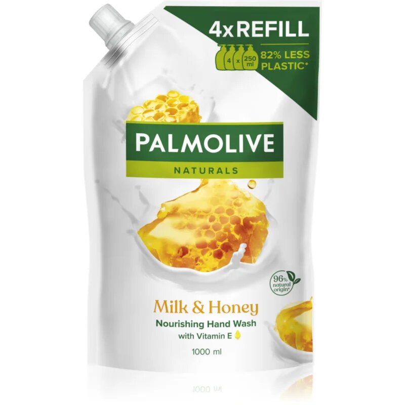Palmolive Naturals Milk & Honey čistilno tekoče milo za roke 1000 ml