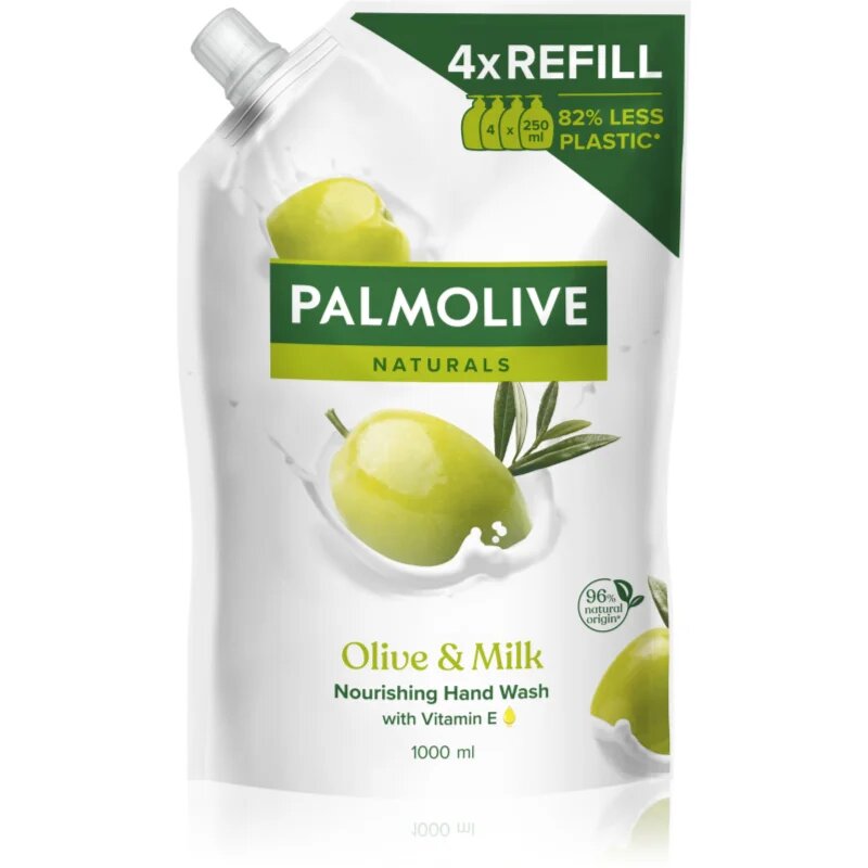 Palmolive Naturals Milk & Olive naravno tekoče milo za roke nadomestno polnilo 1000 ml