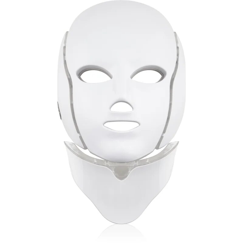 PALSAR7 LED Mask Face and Neck White negovalna maska LED za obraz in vrat 1 kos