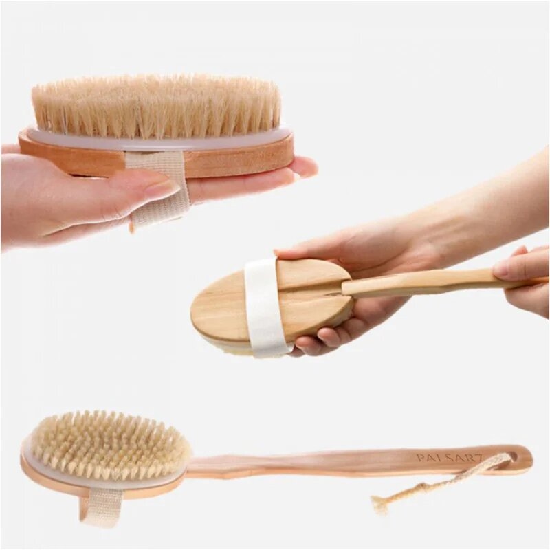 PALSAR7 Wooden Back Scrubber krtača za hrbet 1 kos