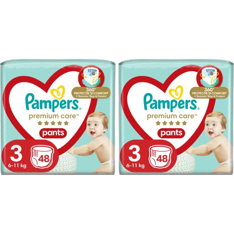 Pampers Premium Care Pants Size 3 set za dojenčke in otroke