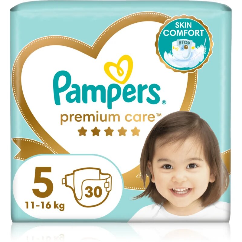 Pampers Premium Care Size 5 plenice za enkratno uporabo 11-16 kg 30 kos