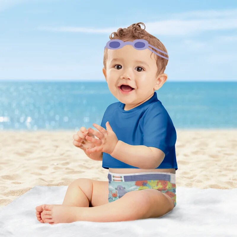 Pampers Splashers 3-4 kopalne plenice za enkratno uporabo 6-11 kg 12 kos