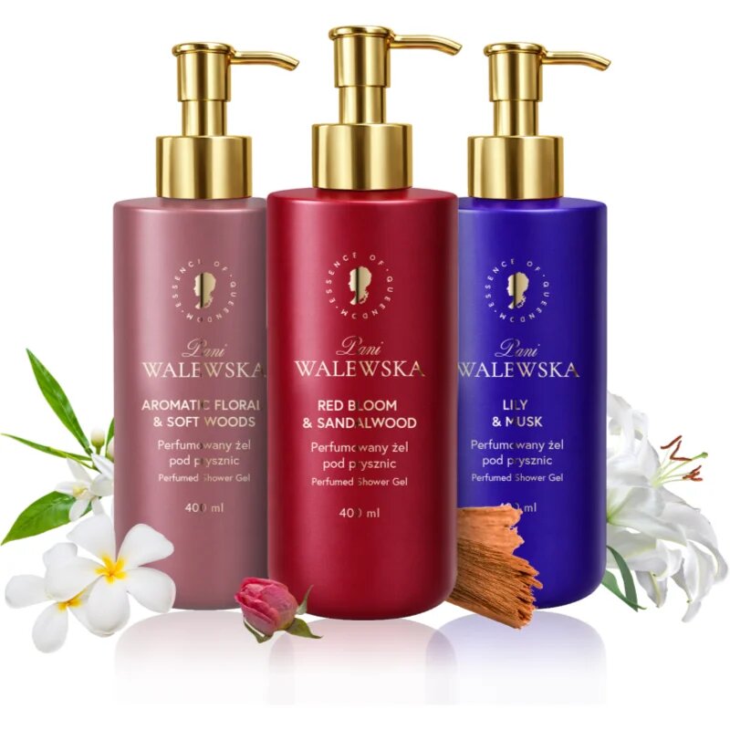 Pani Walewska Aromatic Floral & Soft Woods Perfumed Shower Gel gel za prhanje 400 ml
