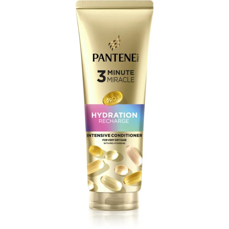 Pantene 3 Minute Miracle Hydration Recharge intenzivni balzam za zelo suhe lase 220 ml
