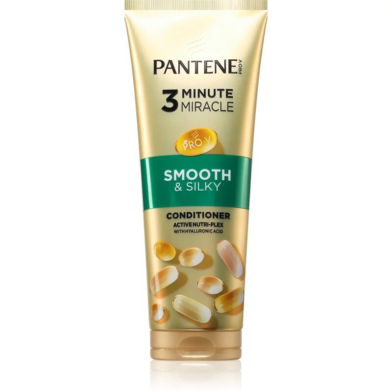 Pantene 3 Minute Miracle Smooth&Silky globinski triminutni balzam za poškodovane lase 220 ml